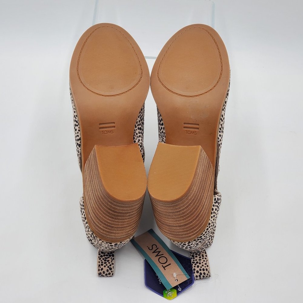 Toms Animal Print Ankle Booties - NWT - Picture 13 of 15